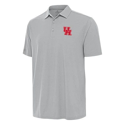 Men's Antigua Gray Houston Cougars Era Polo