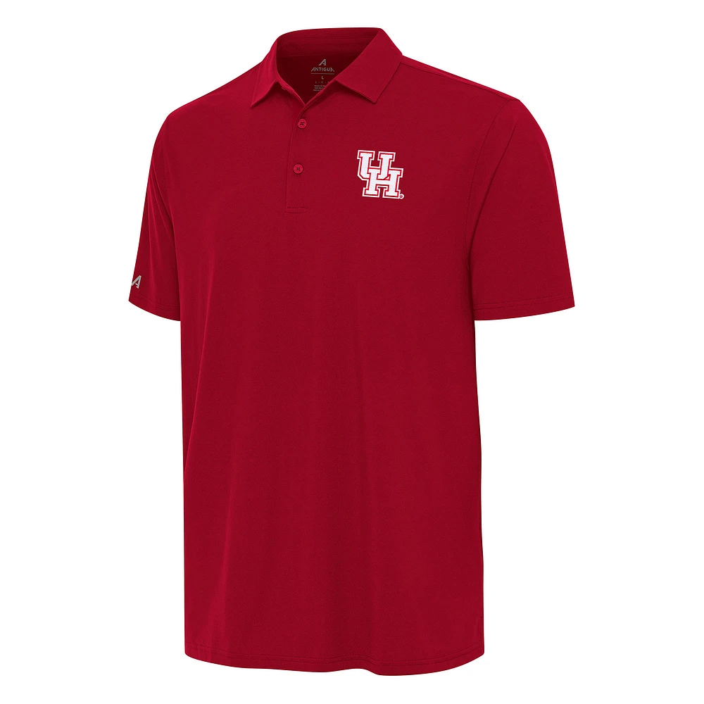 Men's Antigua Red Houston Cougars Era Polo