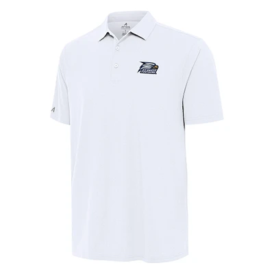 Men's Antigua White Georgia Southern Eagles Era Polo