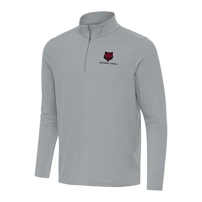 Men's Antigua Arkansas State Red Wolves Intent Quarter-Zip Top