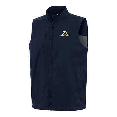 Men's Antigua Navy Akron Zips Brisk Full-Zip Vest