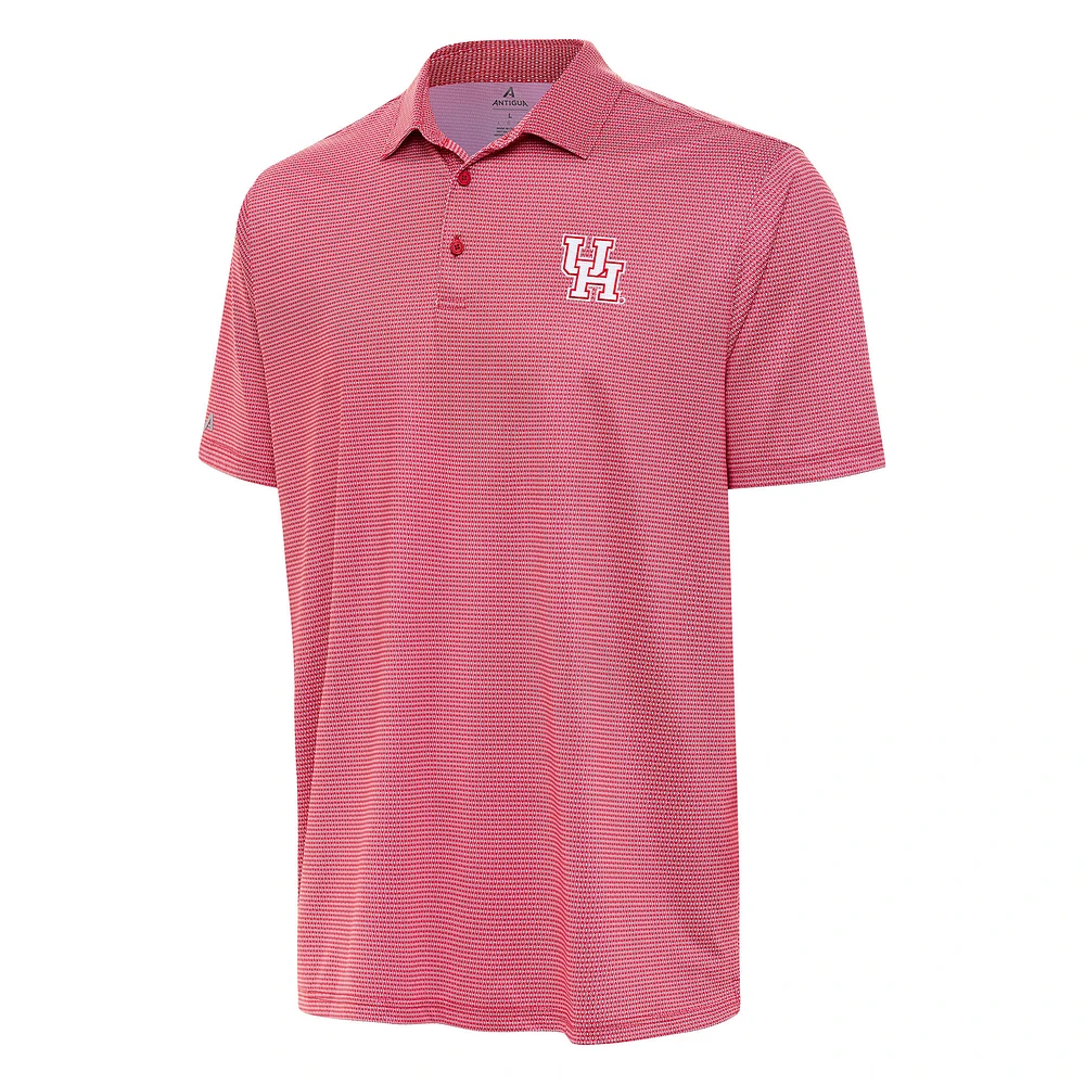 Men's Antigua /White Houston Cougars Rings Polo