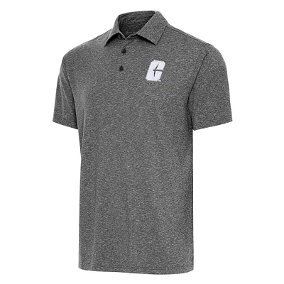 Men's Antigua Heather Charlotte 49ers Big & Tall Par 3 Polo