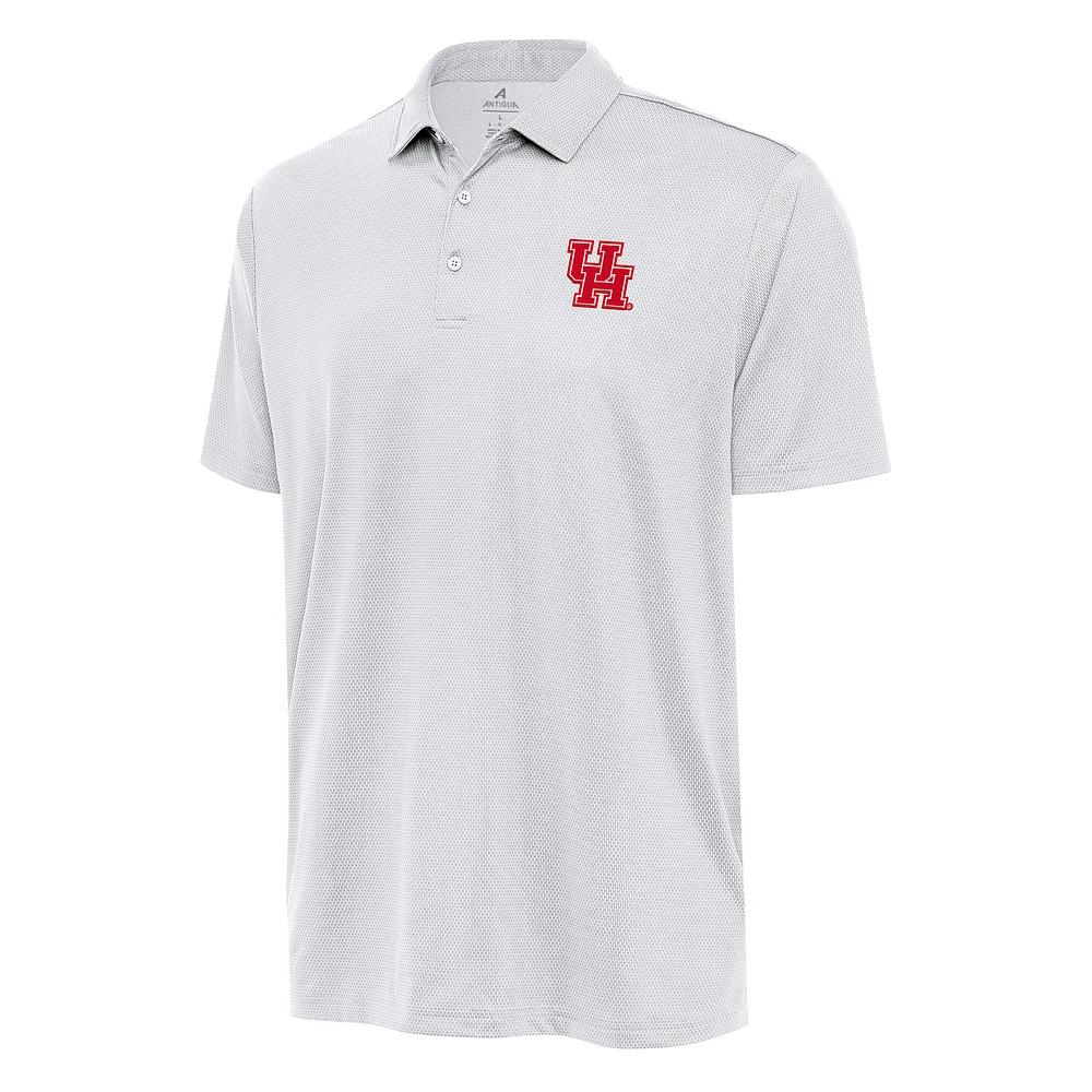 Men's Antigua White Houston Cougars Big & Tall Ellipse Polo