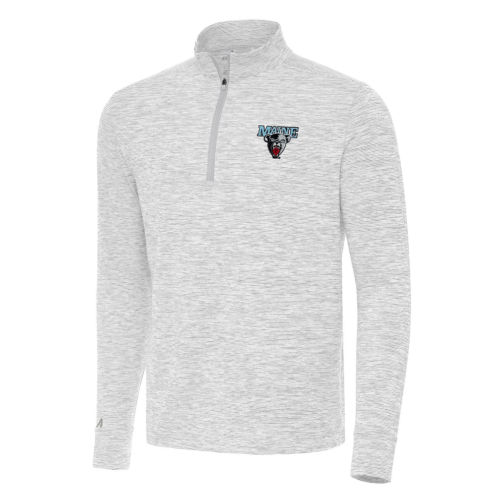 Men's Antigua Maine Black Bears Cause Quarter-Zip Top