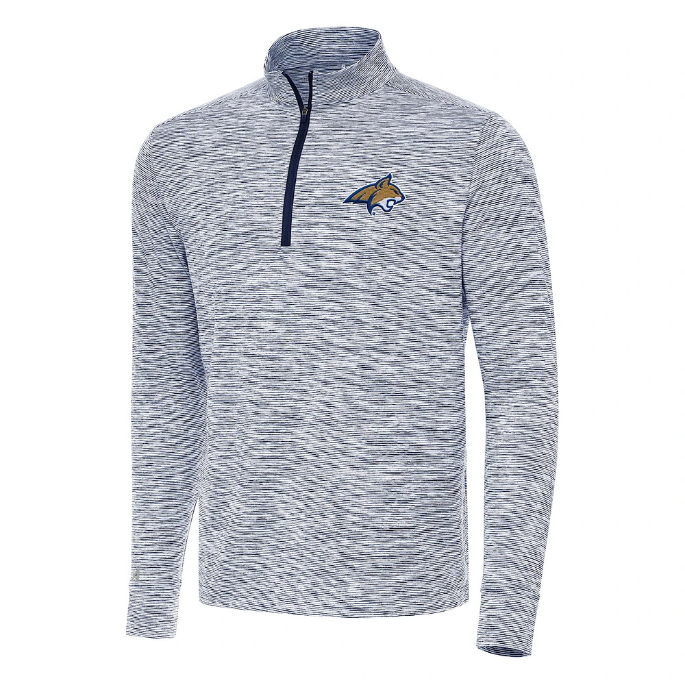 Men's Antigua Navy Montana State Bobcats Cause Quarter-Zip Top