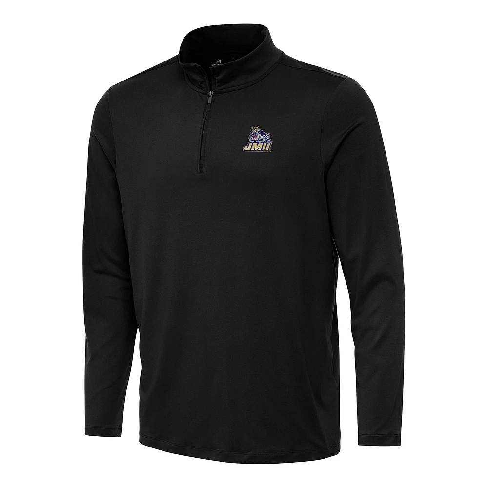 Men's Antigua James Madison Dukes Reprocess Quarter-Zip Top