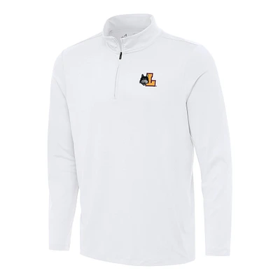 Men's Antigua Loyola Chicago Ramblers Reprocess Quarter-Zip Top