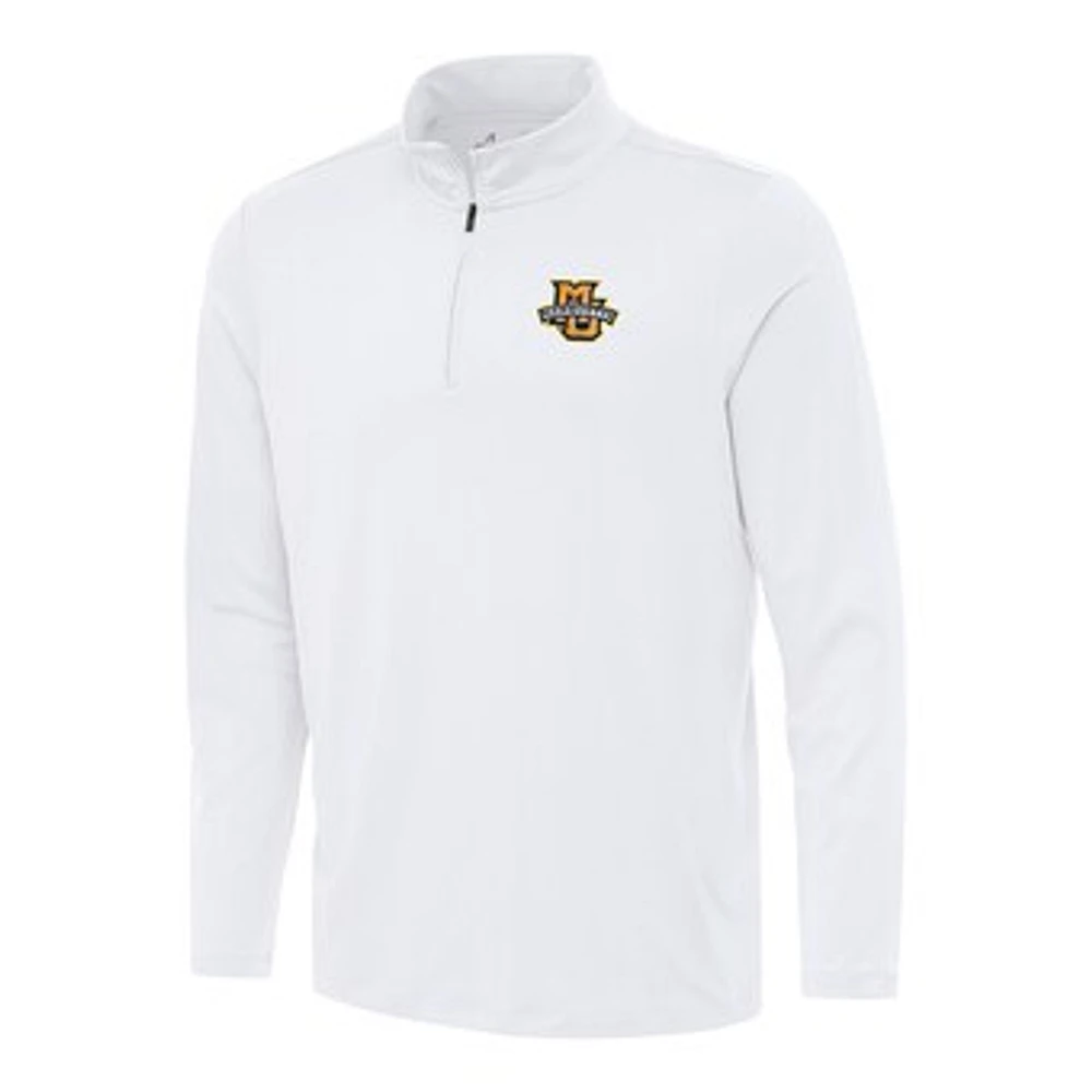 Men's Antigua Marquette Golden Eagles Reprocess Quarter-Zip Top