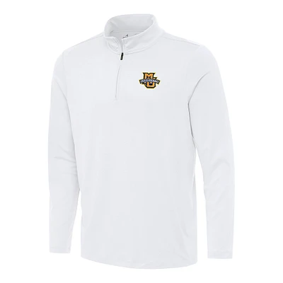 Men's Antigua Marquette Golden Eagles Reprocess Quarter-Zip Top