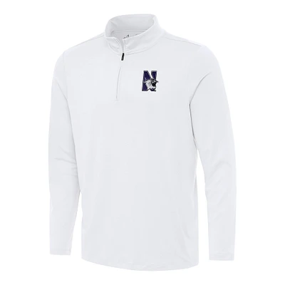 Men's Antigua Northwestern Wildcats Reprocess Quarter-Zip Top
