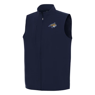 Men's Antigua Navy Montana State Bobcats Regard Full-Zip Vest