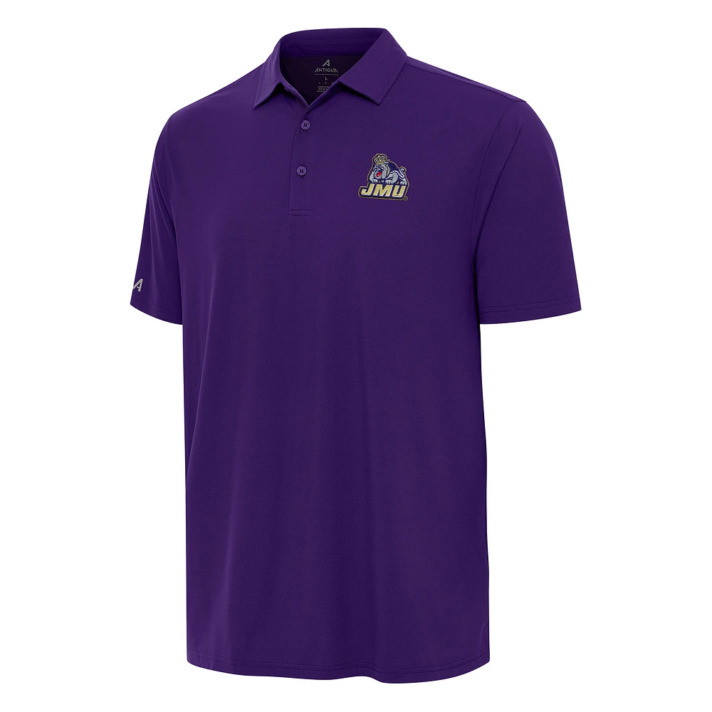 Men's Antigua Purple James Madison Dukes Era Polo