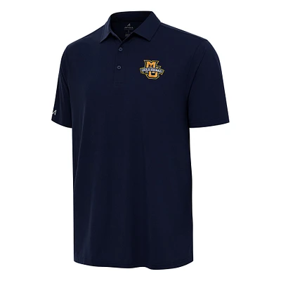 Men's Antigua Navy Marquette Golden Eagles Era Polo