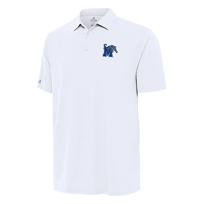 Men's Antigua White Memphis Tigers Era Polo