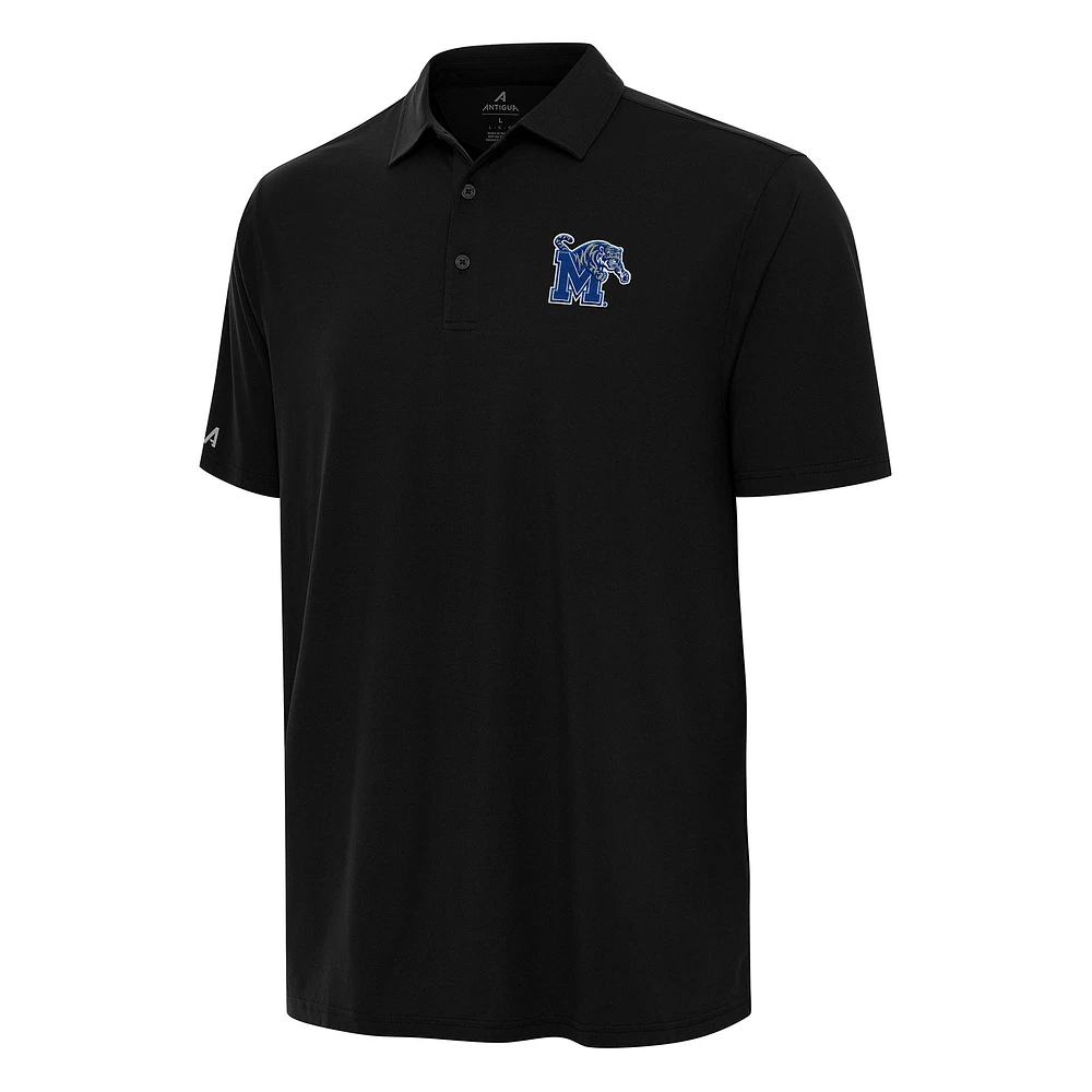Men's Antigua Black/ Memphis Tigers Era Polo
