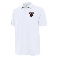 Men's Antigua White Montana Grizzlies Era Polo