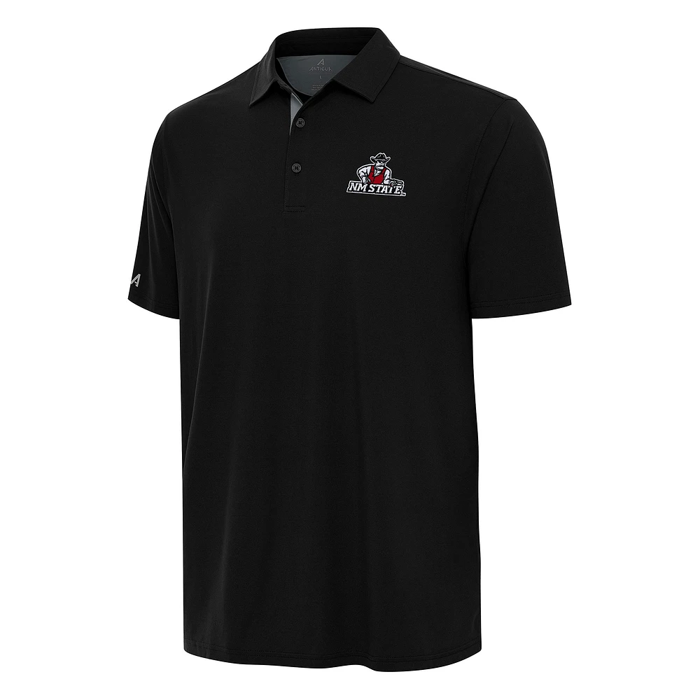 Men's Antigua /Gray New Mexico State Aggies Era Polo