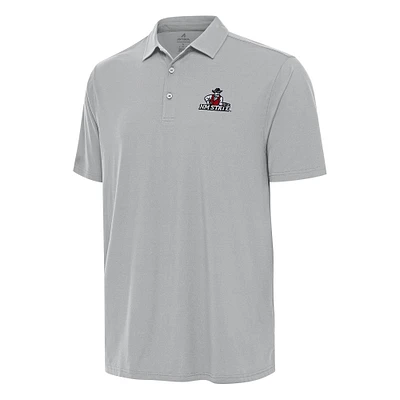 Men's Antigua Gray New Mexico State Aggies Era Polo