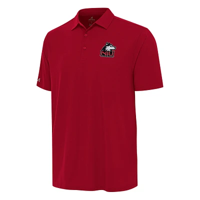 Men's Antigua Cardinal Northern Illinois Huskies Era Polo