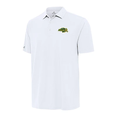 Men's Antigua White NDSU Bison Era Polo