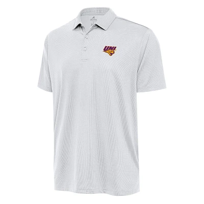 Men's Antigua White Northern Iowa Panthers Ellipse Polo