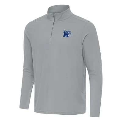 Men's Antigua Memphis Tigers Intent Quarter-Zip Top
