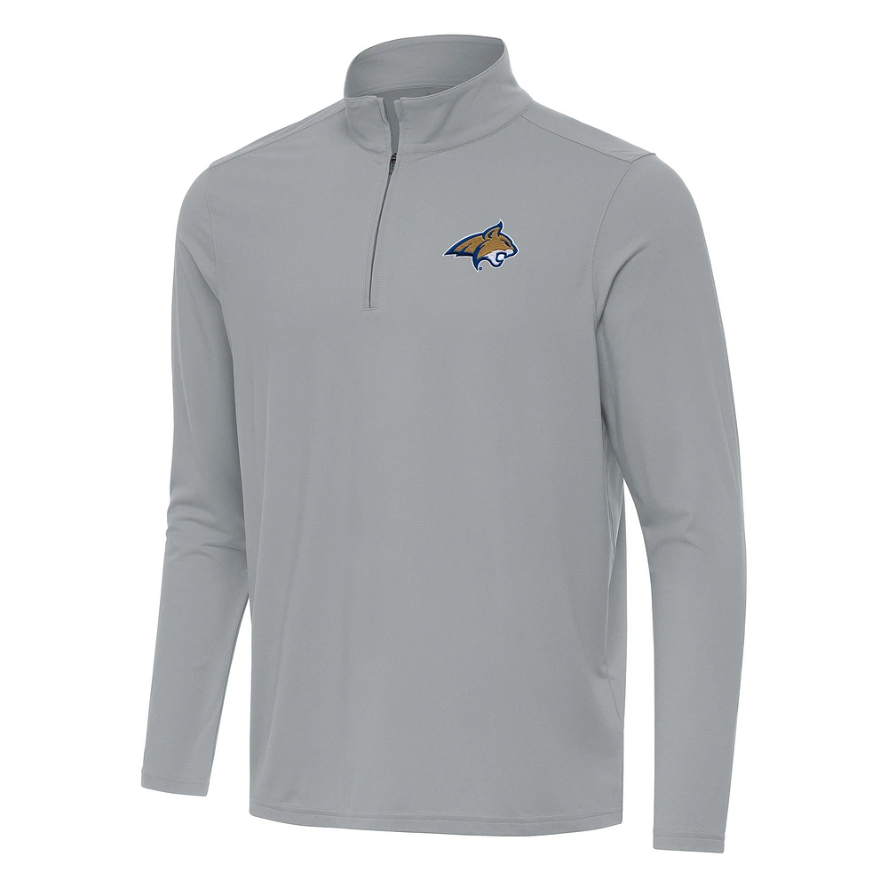 Men's Antigua Montana State Bobcats Intent Quarter-Zip Top