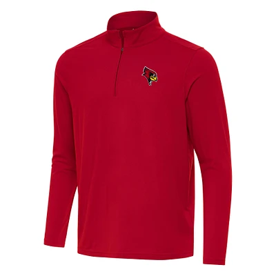 Men's Antigua Illinois State Redbirds Intent Quarter-Zip Top