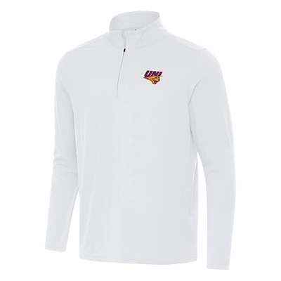 Men's Antigua Northern Iowa Panthers Intent Quarter-Zip Top