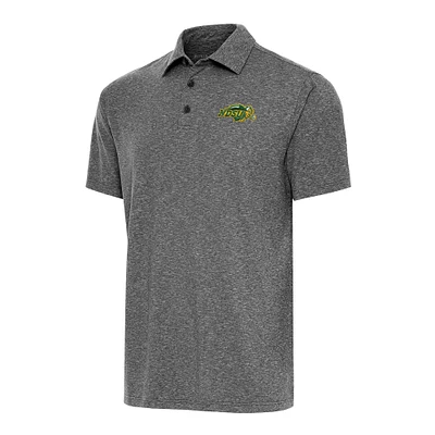 Men's Antigua Heather Black NDSU Bison Big & Tall Par 3 Polo