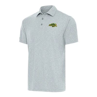 Men's Antigua Heather Gray NDSU Bison Big & Tall Par 3 Polo