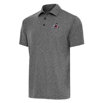 Men's Antigua Heather New Mexico State Aggies Big & Tall Par 3 Polo