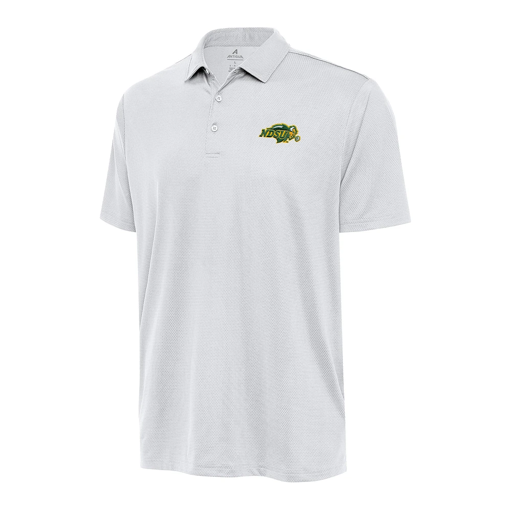 Men's Antigua White NDSU Bison Big & Tall Ellipse Polo