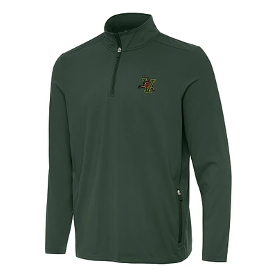 Men's Antigua Vermont Catamounts Perilous Quarter-Zip Sweatshirt