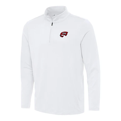 Men's Antigua Western Kentucky Hilltoppers Reprocess Quarter-Zip Top