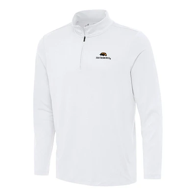 Men's Antigua Southern Miss Golden Eagles Reprocess Quarter-Zip Top