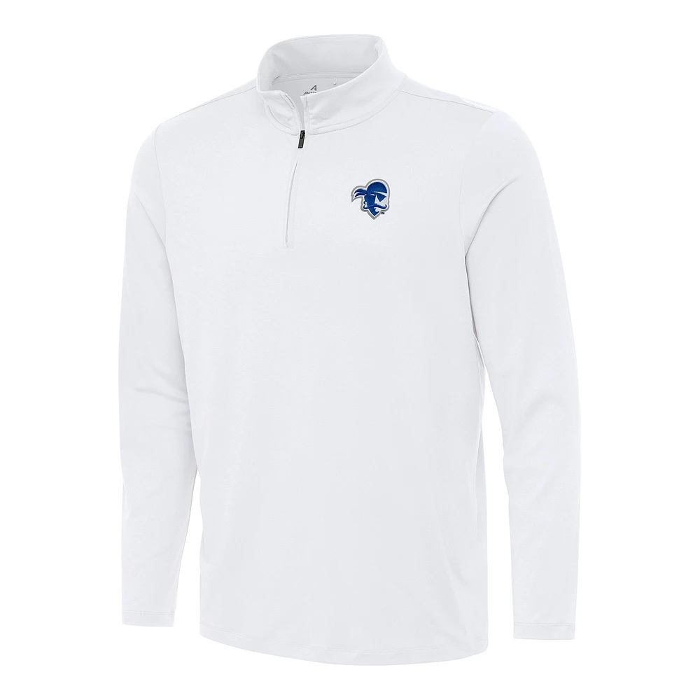 Men's Antigua Seton Hall Pirates Reprocess Quarter-Zip Top