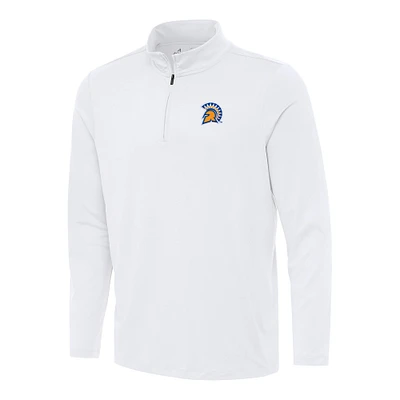 Men's Antigua San Jose State Spartans Reprocess Quarter-Zip Top