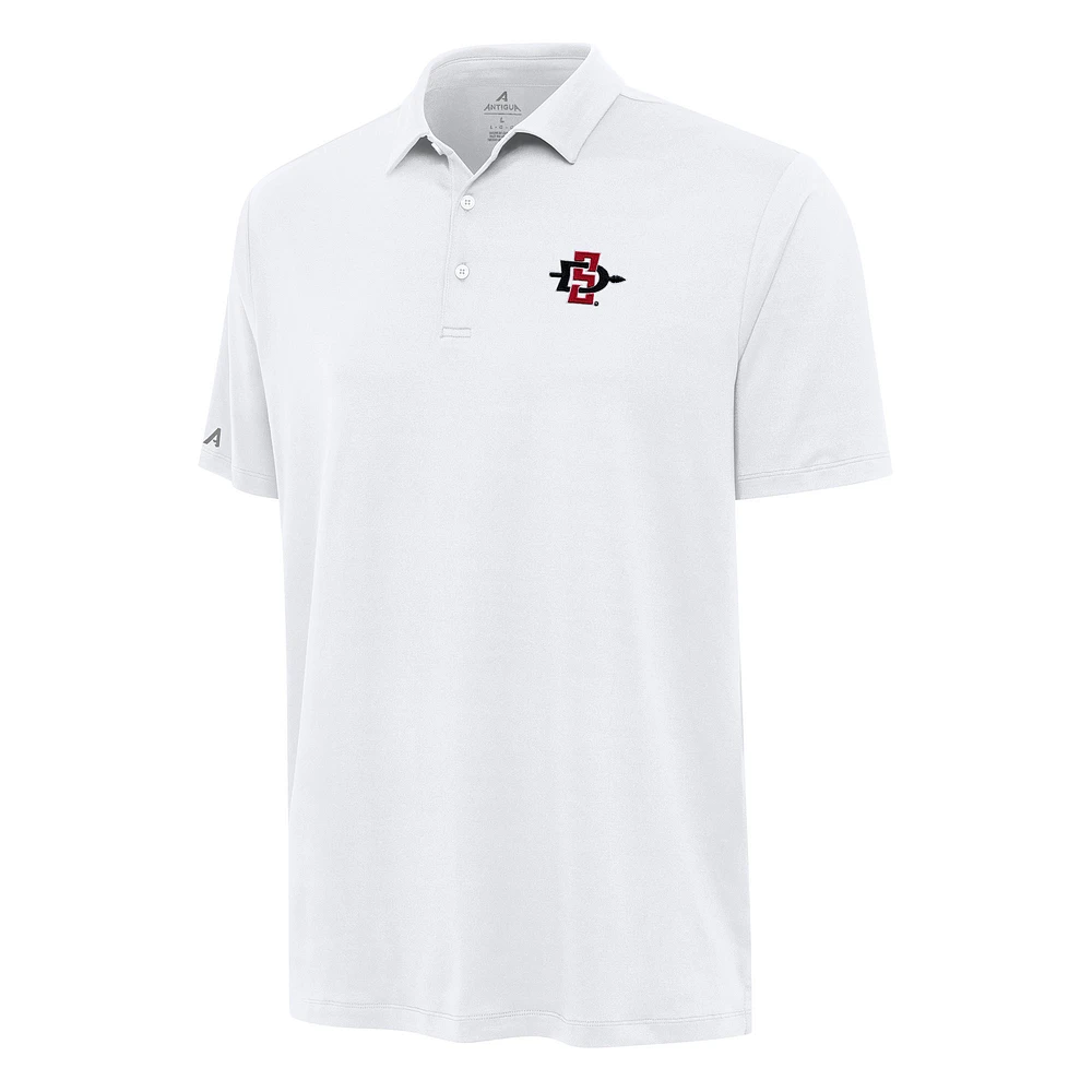 Men's Antigua San Diego State Aztecs Reprocess Polo