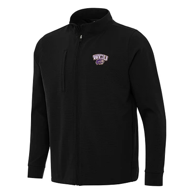 Men's Antigua Western Carolina Catamounts Regard Full-Zip Jacket