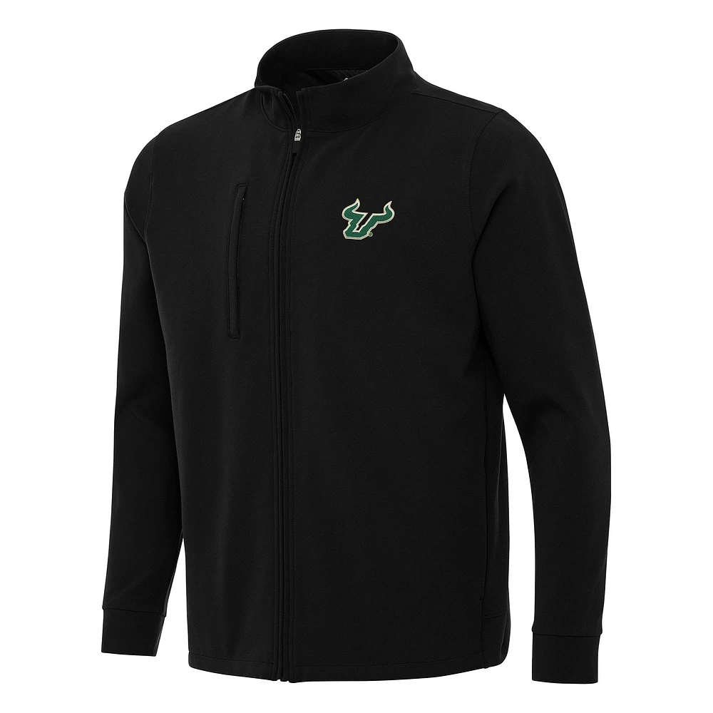 Men's Antigua South Florida Bulls Regard Full-Zip Jacket