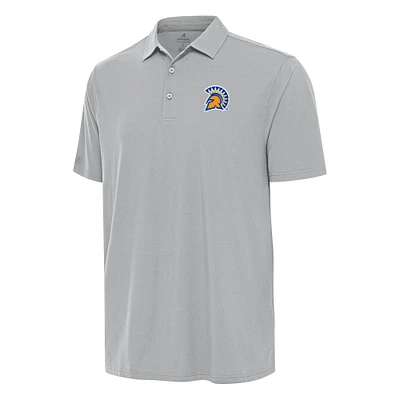 Men's Antigua Gray San Jose State Spartans Era Polo