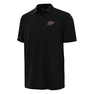 Men's Antigua Black UTEP Miners Era Polo