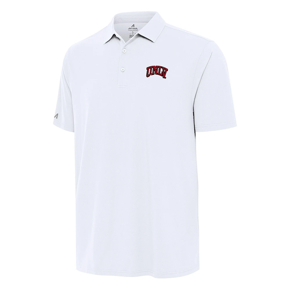 Men's Antigua White UNLV Rebels Era Polo