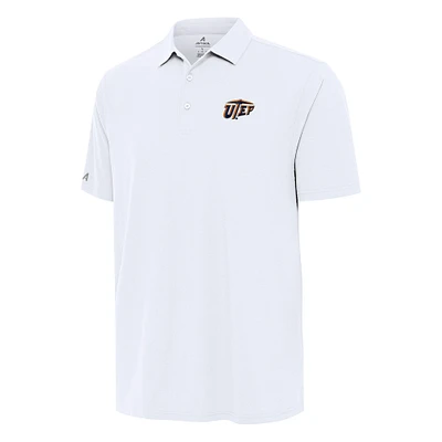 Men's Antigua White UTEP Miners Era Polo
