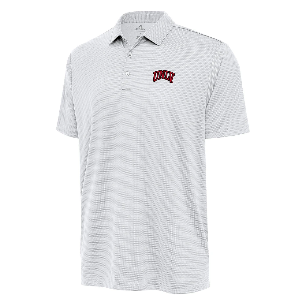 Men's Antigua White UNLV Rebels Ellipse Polo