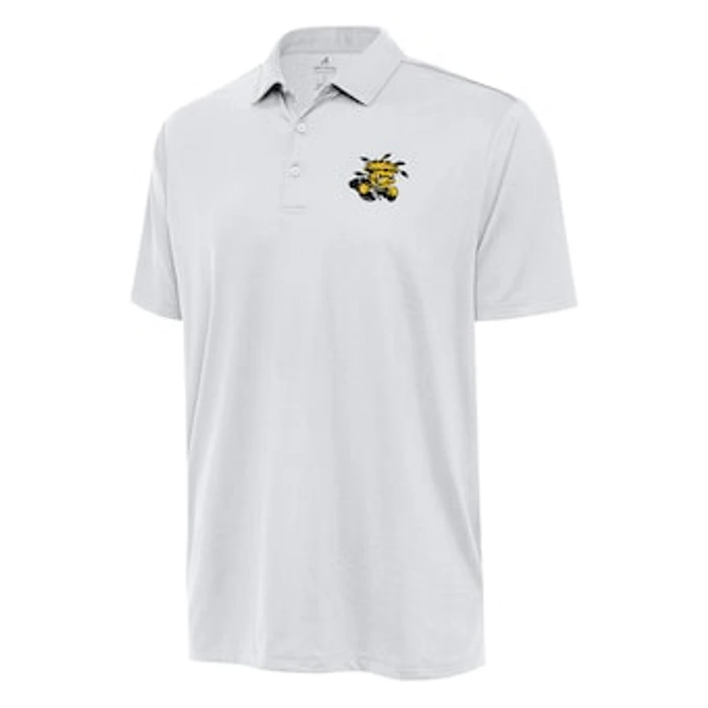 Men's Antigua White Wichita State Shockers Ellipse Polo