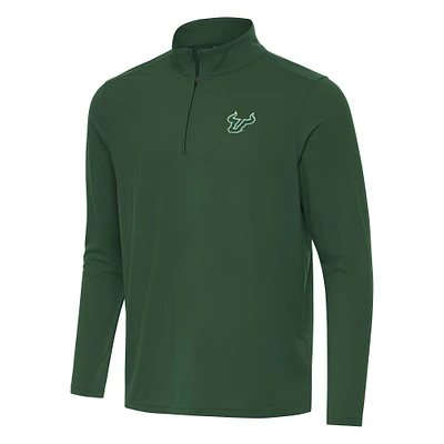 Men's Antigua South Florida Bulls Intent Quarter-Zip Top