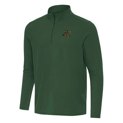 Men's Antigua Vermont Catamounts Intent Quarter-Zip Top